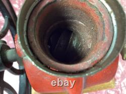 Vintage Used Elma Coffee Grinder Cast Iron Antique With Drawer And Hopper