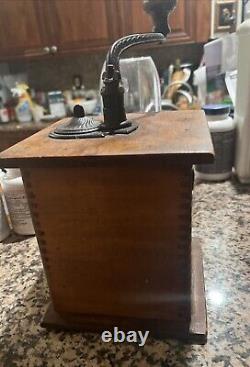 Vintage Wooden Coffee Grinder