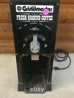 Vintage Working Grindmaster 490-OF Commercial Coffee Grinder