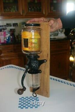 Vintage Wrightsville Hardware Co. Wall Mount Coffee Grinder / MILL Wedding Bells