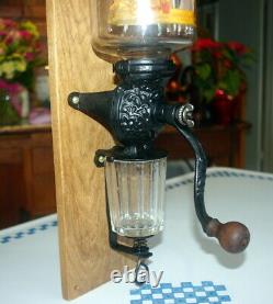 Vintage Wrightsville Hardware Co. Wall Mount Coffee Grinder / MILL Wedding Bells