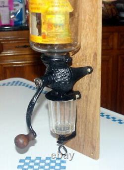 Vintage Wrightsville Hardware Co. Wall Mount Coffee Grinder / MILL Wedding Bells