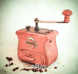 Vintage ZASSENHAUS MOKKA Coffee Grinder Mill Moulin Cafe Molinillo Kaffeemuehle