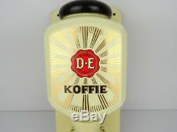 Vintage Zassenhaus Douwe Egberts Dutch Wall Coffee Mill Grinder (Pede Era)