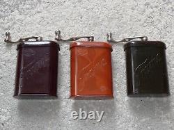 Vintage art deco WW2 era bakelite coffee mill grinder TRAMP 1940s 3 colour lot