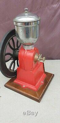 Vintage cast iron Coffee Grinder Hand Crank Mill