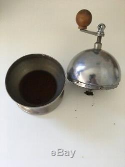 Vintage coffee grinder mill Atomic Tre Spade Italy