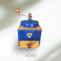 Vintage traditional coffee grinder of the brand Peugeot Freres