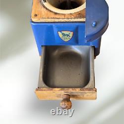 Vintage traditional coffee grinder of the brand Peugeot Freres