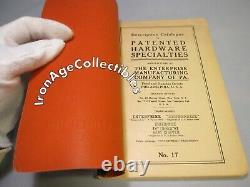 WWI Era (1917) Antique Enterprise Mfg Coffee Grinder Hardware Catalog Price List