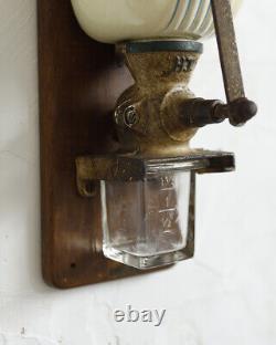 Wall-Mounted Coffee Mill French Antique Miscellaneous Goods Brocante Vintage F/S