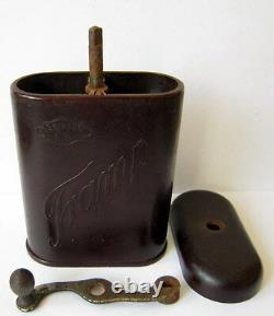Wwii Vintage Bakelite Coffee / Spice Grinder Tramp Made In Czechoslovakia # 863