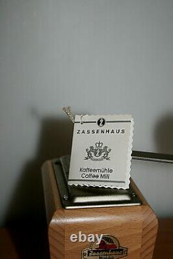 Zassenhaus Kaffee-/Mokkamühle vintage Coffee Grinder Mill neu mit Etikett